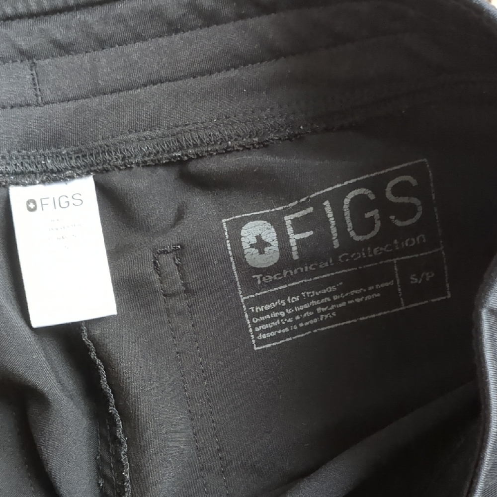 Figs Scrub Women's Black size Small - Picture 2 of 2